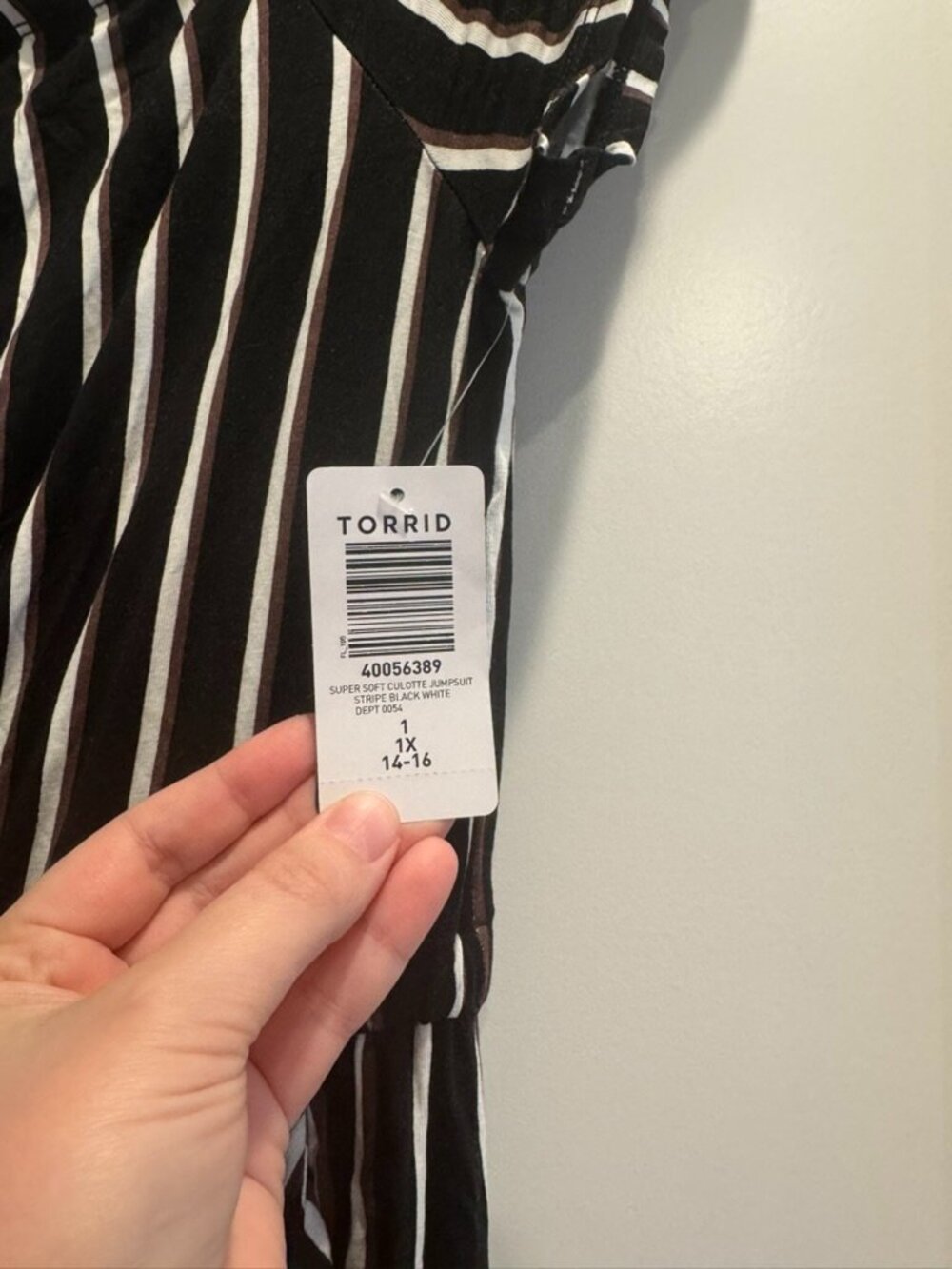Torrid Super Soft Culotte Jumpsuit - Picture 4 of 4
